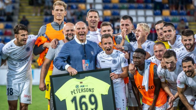 Armands Pētersons. Foto: Zigismunds Zālmanis/Riga FC