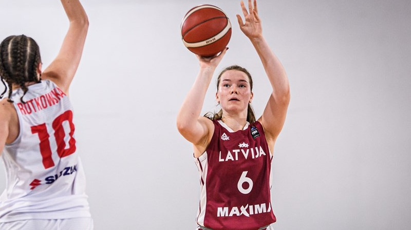 Evelīna Otto. Foto: FIBA
