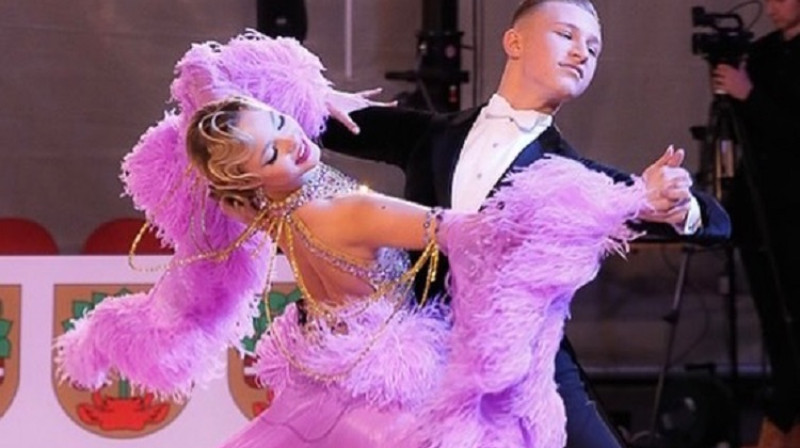 Ričards Krīviņš un Marija Golubeva. Foto: no dejotāju privātā arhīva.