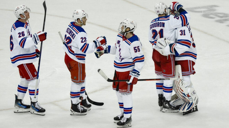 "Rangers" hokejisti. Foto: AP/Scanpix