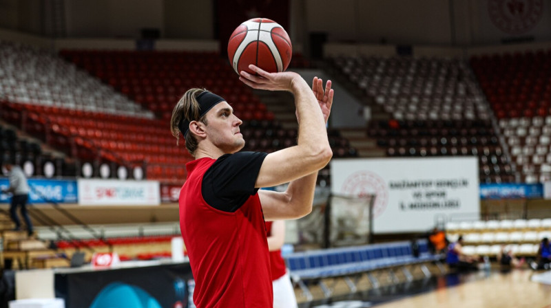 Rolands Freimanis. Foto: Gaziantep Basketbol