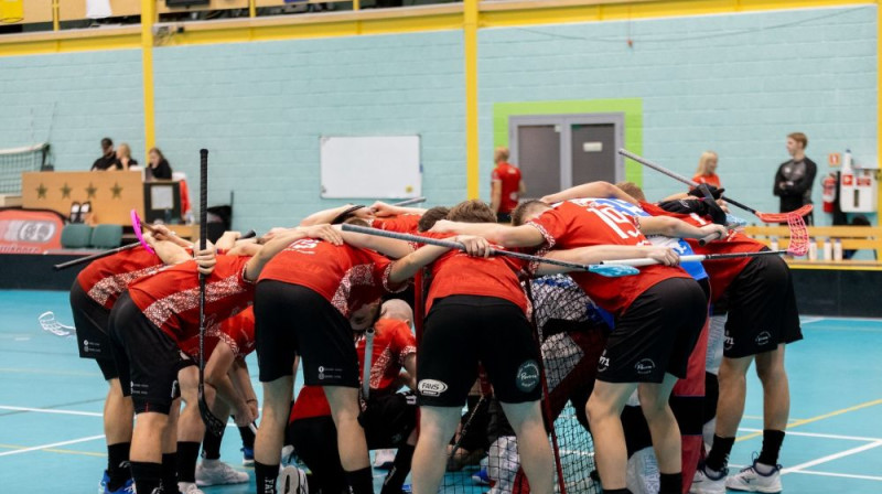 "Lielvārde/FatPipe" beidzot atgriežas uz panākumu takas, foto: Floorball.lv