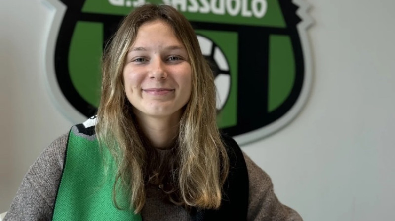 Annija Andersone. Foto: Liepājas Futbola skola