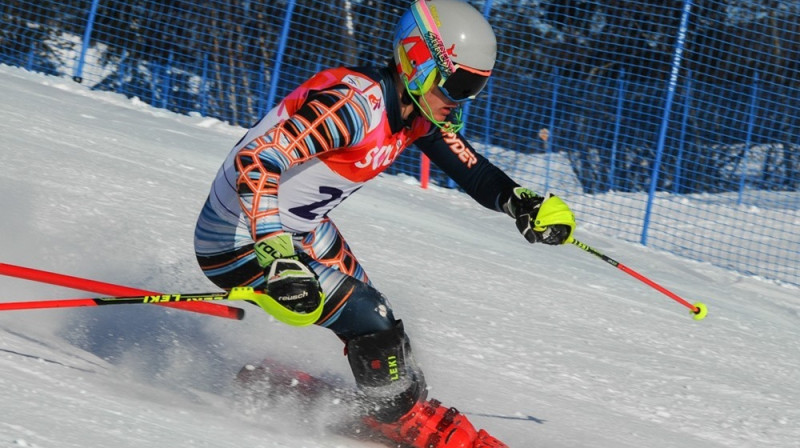 Gustavs Harijs Ābele. Foto: Ski.lv/Emīls Lukšo.