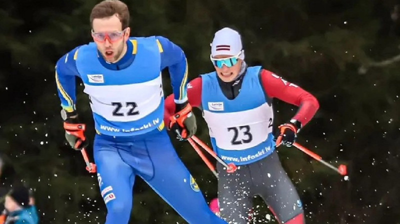 Raimo Vīgants un Lauris Kaparkalējs. Foto: Ski.lv.