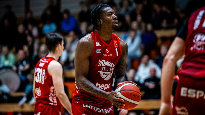 Džeilins Makkrīrijs pirms iedzīvošanās traumā paguva gūt 15 punktus. Foto: Rapla Basketball