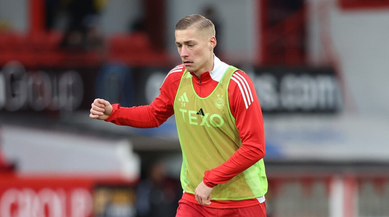 Kristers Tobers. Foto: Aberdeen FC