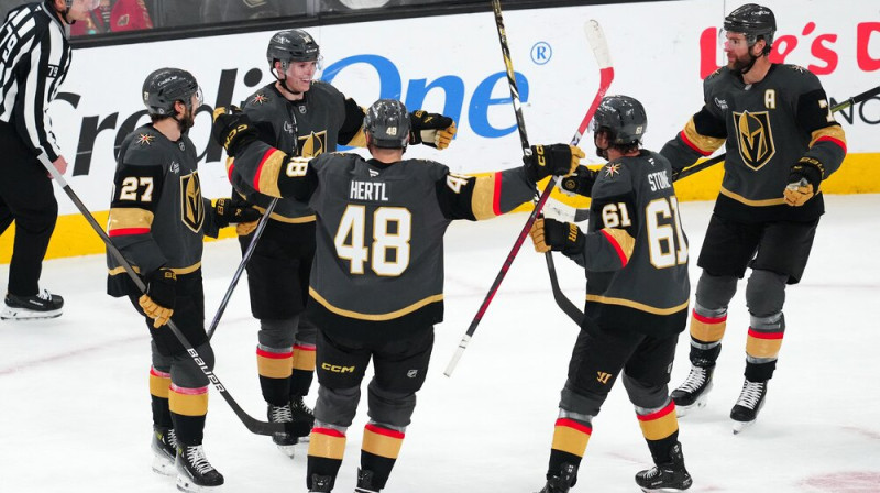 Lasvegasas "Golden Knights" hokejisti. Foto: AP/Scanpix