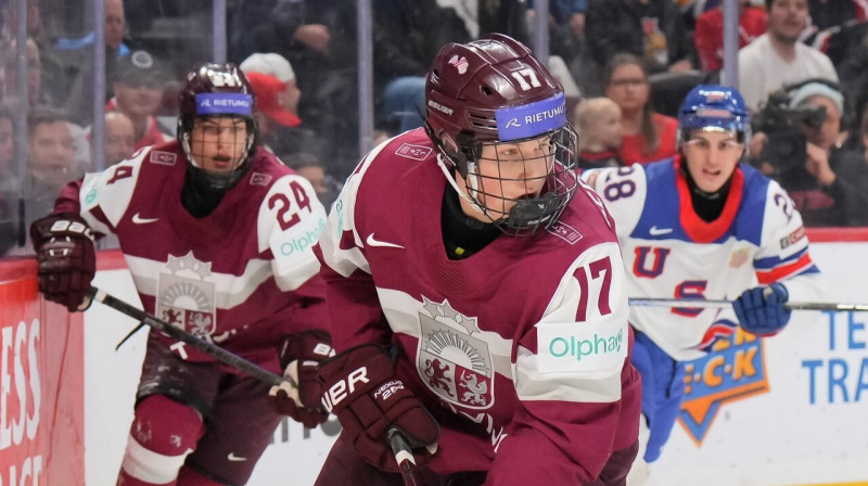 Rūdolfs Bērzkalns. Foto: IIHF