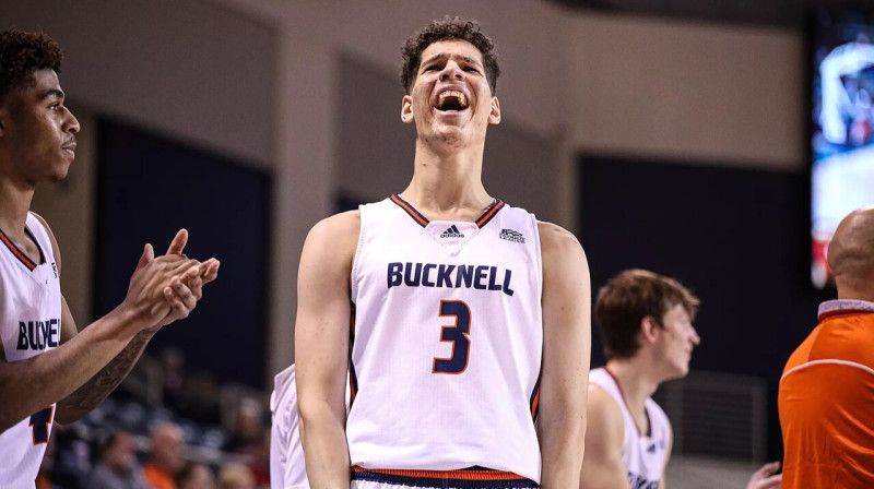 Noa Viljamsons. Foto: Bucknell Bison Athletics