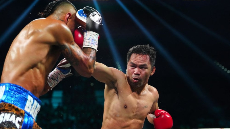 Menijs Pakjao pret Mario Bariosu Foto: RC/Scanpix