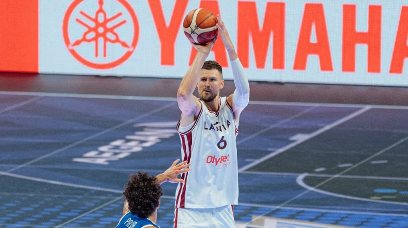 Kristaps Porziņģis. Foto: LBS