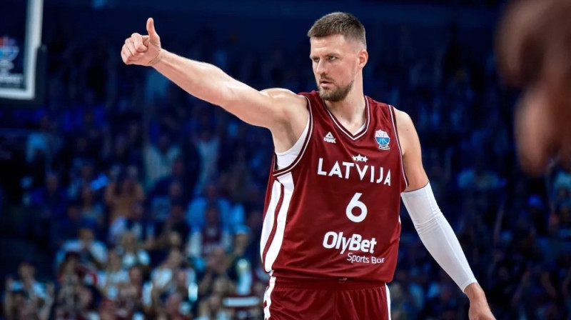 Kristaps Porziņģis. Foto: FIBA