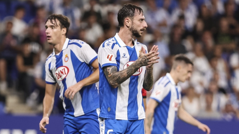 "Espanyol" futbolisti. Foto: ZUMAPRESS/Scanpix