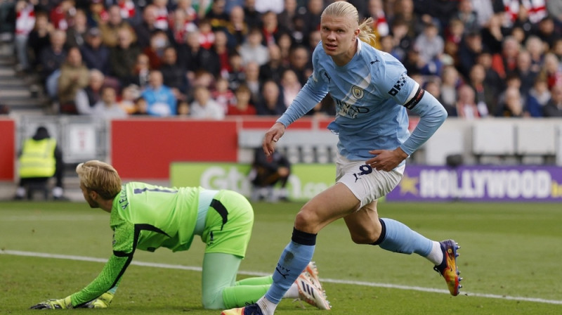 Ērlings Holanns. Foto: Reuters/Scanpix