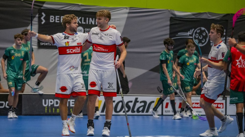 Daniels Jānis Anis (no labās), foto: WaSa St.Gallen