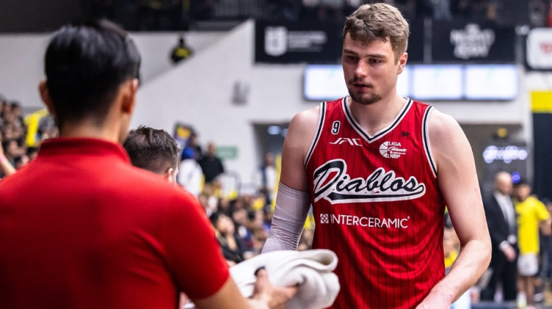 Krišs Helmanis. Foto: Diablos Rojos Básquetbol
