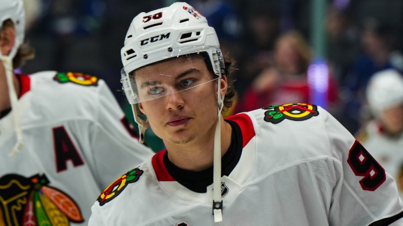 Konors Bedārds. Foto: Chicago Blackhawks