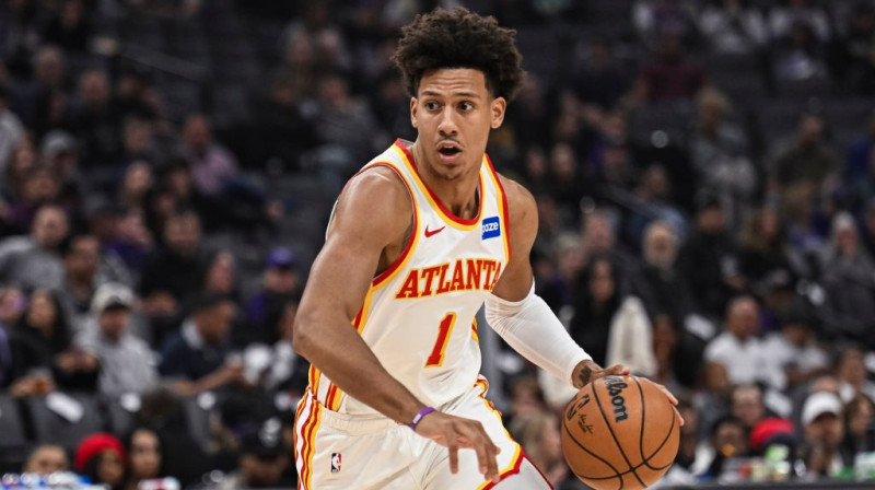 Atlantas basketbolists Džeilens Džonsons. Foto. AP. Scanpix