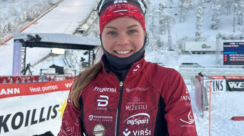 Patrīcija Eiduka. Foto no slēpotājas personīgā arhīva.