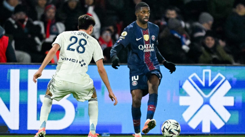 Usmans Dembelē. Foto: AFP/Scanpix