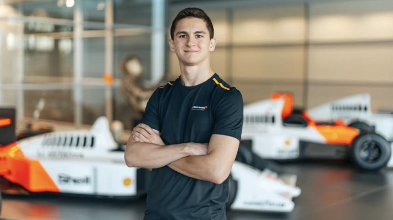 Leonardo Fornaroli. Foto: McLaren