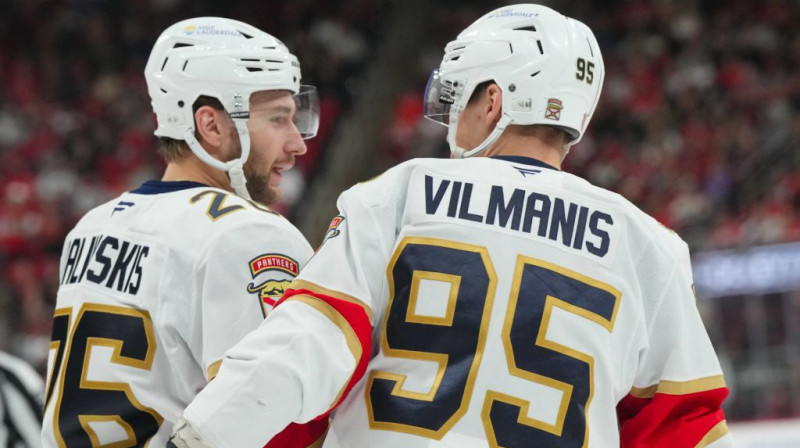 Uvis Jānis Balinskis un Sandis Vilmanis. Foto. AP. Scanpix