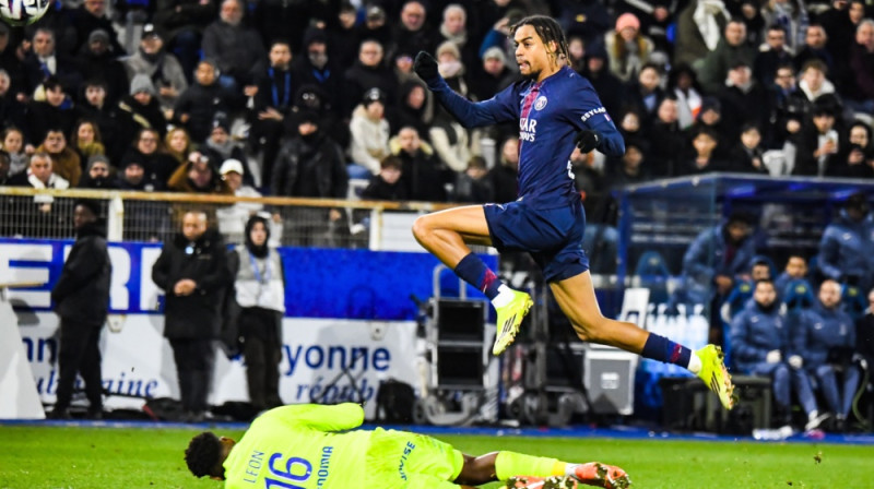 Bradlē Barkolā gūst vārtus. Foto: ZUMAPRESS/Scanpix