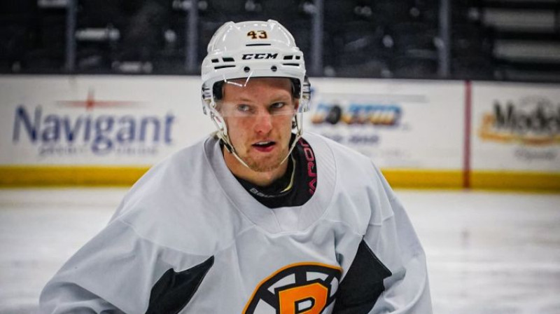 Dans Ločmelis. Foto: Providence Bruins