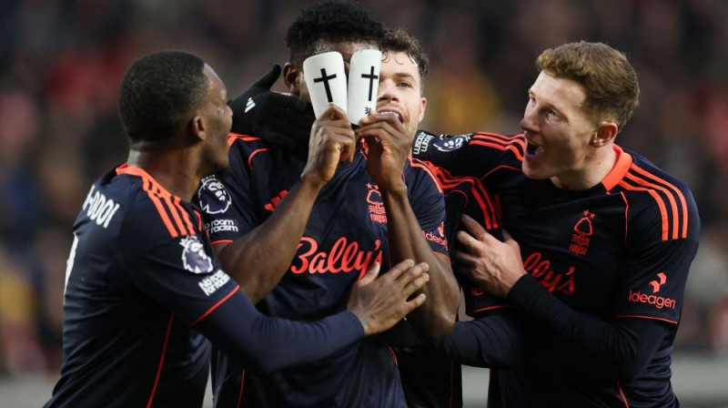 "Nottingham Forest" futbolisti Foto: RC/Scanpix