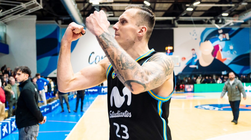 Roberts Stumbris. Foto: Movistar Estudiantes