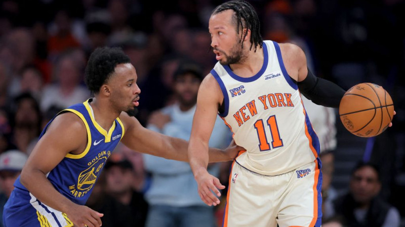 Džeilens Bransons bija galvenais Ņujorkas vilcējspēks. Foto. AP. Scanpix