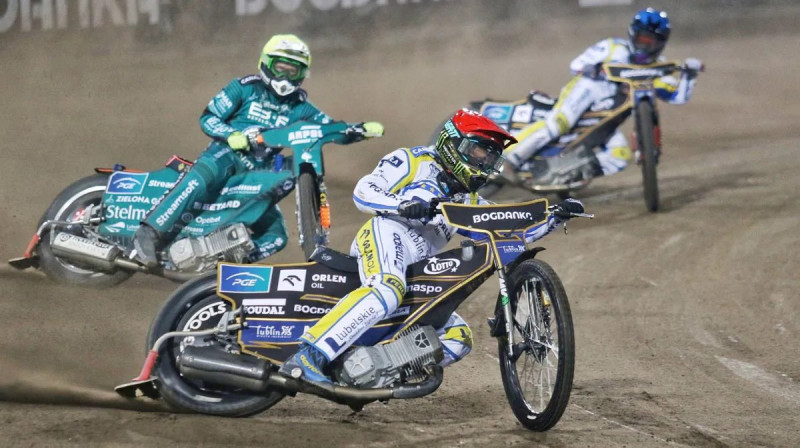 Andžejs Ļebedevs (otrais) aizvadīja labu maču Ļubļinā.