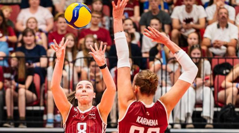 Elvita Dolotova un Karmena Struka. Foto: LVF