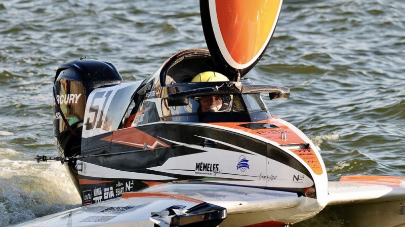 Ardis Slakteris. Foto: F4 Powerboat Series