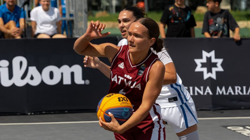 Ketija Vihmane 2026. gada 16. jūnijā. Foto: FIBA 3x3