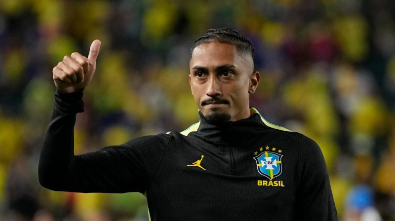Brazīlijas izlases futbolists Rafinja. Foto. AP. Scanpix