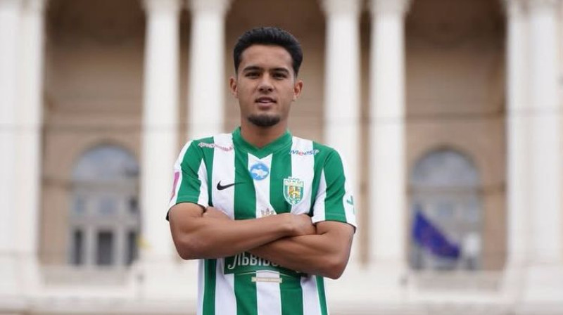 Filipi Vjeira. Foto: FK Liepāja/FK Karpaty Lviv