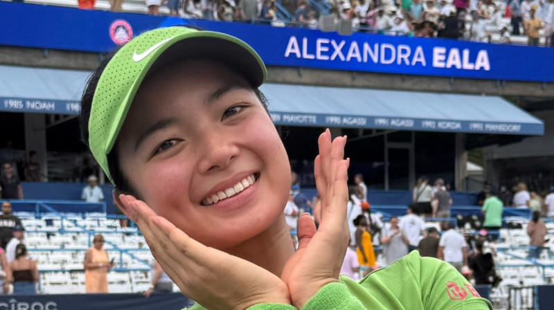 Aleksandra Eala. Foto: WTA