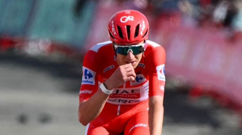 Tadejs Pogačars. Foto: AFP/Scanpix