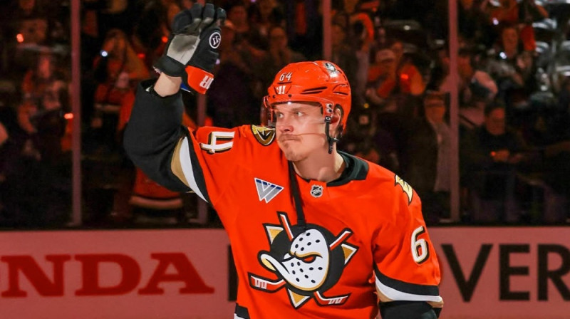 Mikaels Granlunds. Foto: Anaheim Ducks