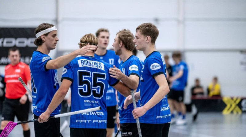 Cēsu "Lekrings" mājās "Kuršiem" nav zaudējuši ne reizi, foto: Jānis Lārmanis, Floorball.lv