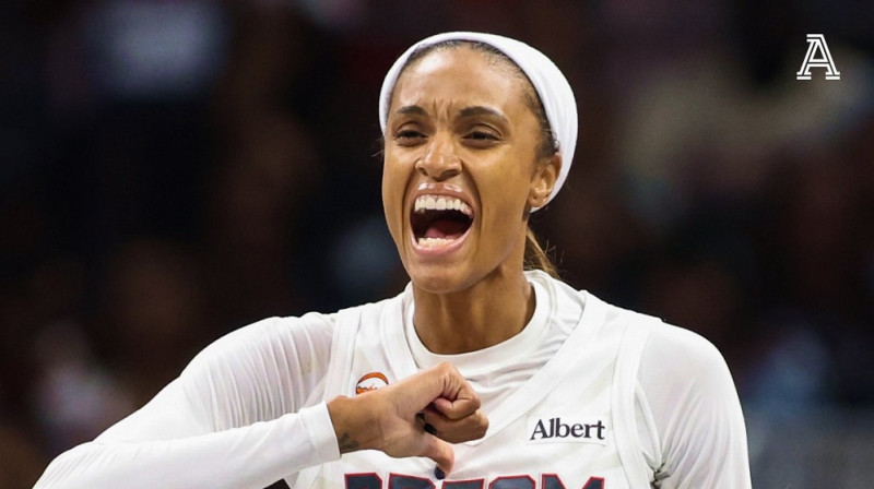 Devana Bonnere 2026. gada 4. oktobrī. Foto: Atlanta Dream