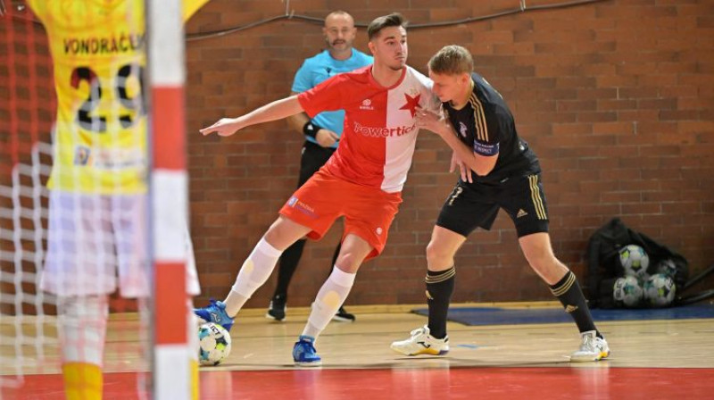 Artjoms Troickis. Foto: SK Slavia Praha Futsal