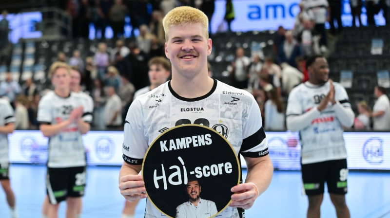 Valdis Kalniņš. Foto: Elverum Håndball