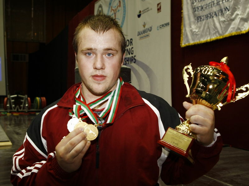 Plēsnieks izcīna Eiropas junioru čempiona titulu