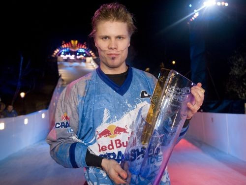 "Red Bull Crashed Ice" uzvar soms Jouhkimainens