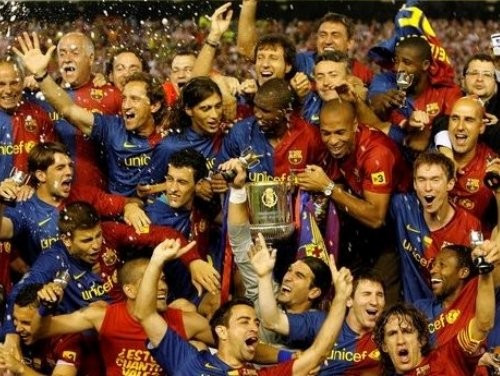 "Barcelona" izcīna Spānijas kausu