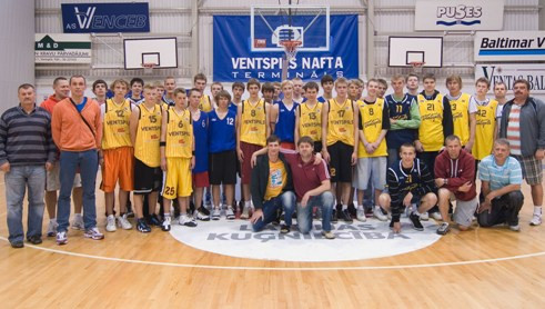 Noritējusi "Ventspils" talantu atlase