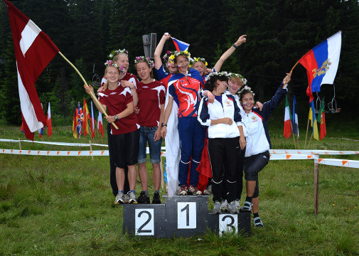 Latvijai sudrabs Eiropas jauniešu čempionātā orientēšanās sportā